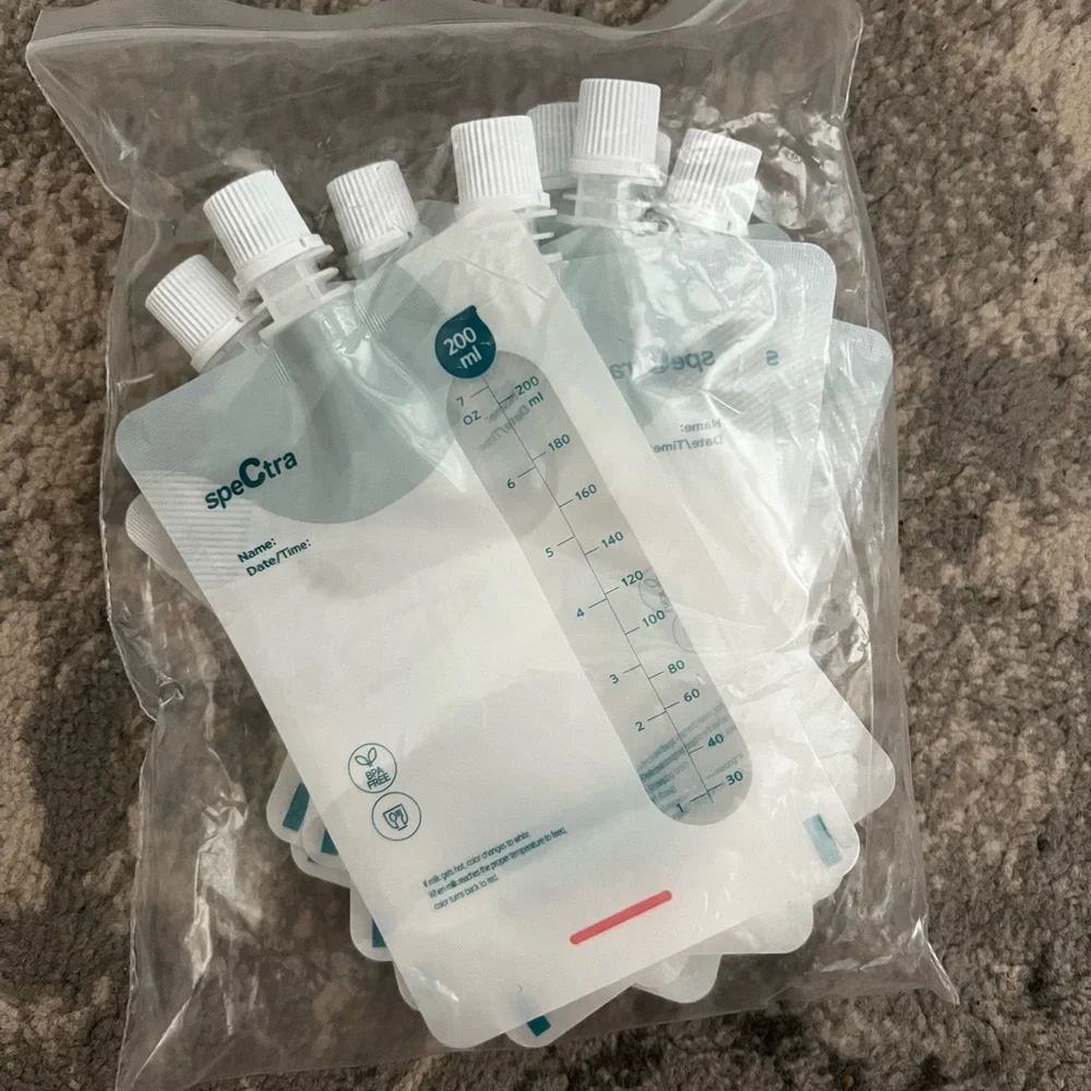 Spectra Simple Store Breast Milk Storage Bags 200ml